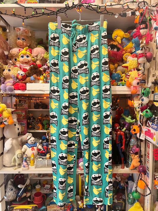 PRINGLES★プリングルス★お菓子★pajamaspants★pajamas★パジャマパンツ★パジャマ★pants★パンツ★企業もの★アドバタイジング★men's★Sサイズ★人形★フィギュア★ぬいぐるみ