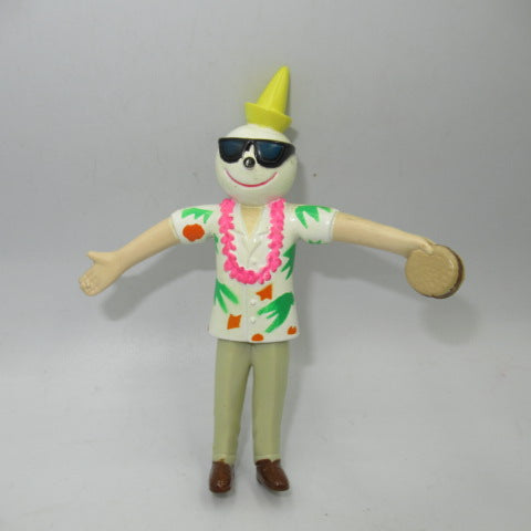90's★Jack in the box★Jack in the box★Hamburger★Fast food★JACK's bendable doll★Figure★Doll★Plush toy★Aloha shirt★ 