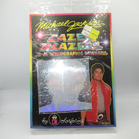 80's★1984★Michael Jackson★Michael Jackson★Sticker★3D Hologram Sticker★Dead Stock★Figure★Doll★Plush Toy★ 