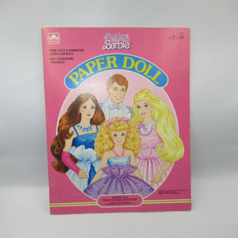 1987★80's★Barbie★Barbie★PAPER DOLL★Paper Doll★Doll★Figure★Plushie★Book★Vintage★ 