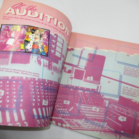 1986★Barbie★Rockers★Rockers★Sticker Album★Doll★Figure★Plushie★Book★Vintage★ 