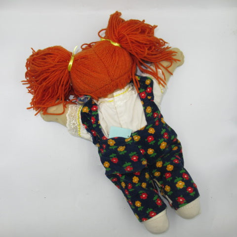 80's★Cabbage Patch Kids★Cabbage Doll★Overalls★Orange Hair★Girl★Figure★Doll★Plush Toy★ 