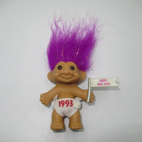 vintage★russ★troll★doll★1993★happynewyear★purple★pants★approximately 18cm★doll★figure★ 