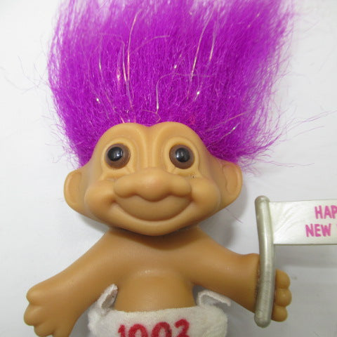 vintage★russ★troll★doll★1993★happynewyear★purple★pants★approximately 18cm★doll★figure★ 