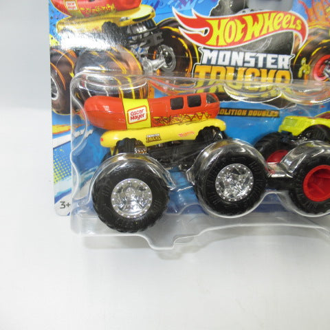 HOTWHEELS★Hot Wheels★MONSTER TRUCKS★Monster Trucks★Set of 2★Figures★Dolls★Plushies★Miniature Cars★Cars★OSCAR MAYER★Wieners★Hot Dogs★ 