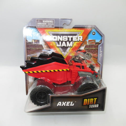 MONSTER JAM★モンスタージャム★DIRT SQAD★AXEL★フィギュア★人形★ぬいぐるみ★ミニカー★車★レッド★