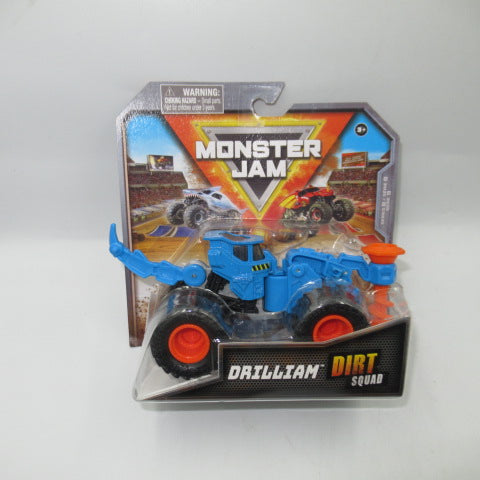 MONSTER JAM★Monster Jam★DIRT SQAD★DRILLIAM★Figure★Doll★Plushie★Minicar★Car★Blue★ 