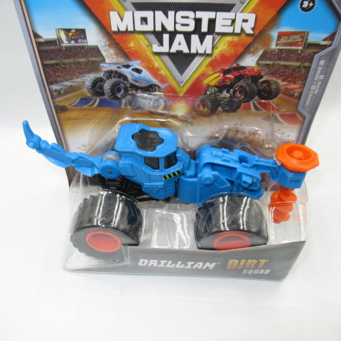 MONSTER JAM★モンスタージャム★DIRT SQAD★DRILLIAM★フィギュア★人形★ぬいぐるみ★ミニカー★車★ブルー★