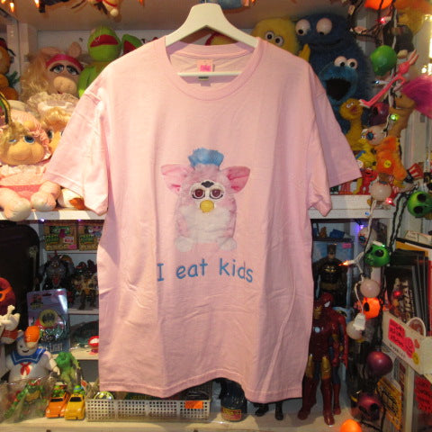 Furby★ファービー★Tシャツ★ピンク★XLサイズ★フィギュア★人形★ぬいぐるみ★