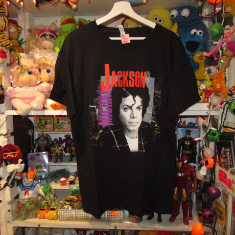 MIVHAEL JACKSON★マイケル・ジャクソン★Tシャツ★ブラック★Lサイズ★フィギュア★人形★ぬいぐるみ★