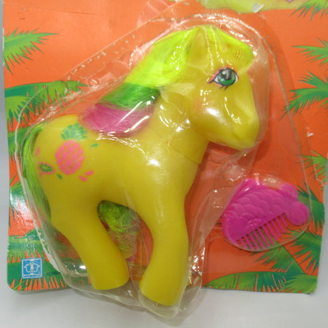 Rare! ★80's★1989★My Little Pony★My Little Pony★G1★Blister pack★Figure★Doll★Plushie★TROPICAL PONY★Tropical Pony★Pineapple★Tootie Tails★ 