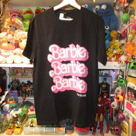 Barbie★Barbie the Movie★T-shirt★Logo★Pink★Men's M size★New★Figure★Doll★Plush toy★ 