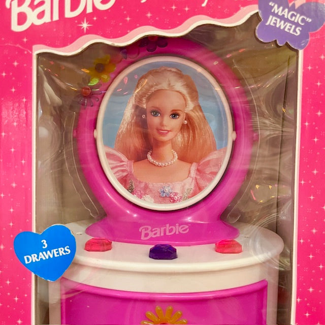 1996★90's★Barbie★Barbie★Jewelry Box★Jewelry Box★Accessory Case★Figure★Doll★Plush Toy★Vintage★ 