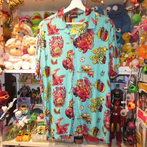 SPONGE BOB★Sponge Bob★Patrick★Shirt★Size L★Open collar shirt★Aloha shirt★Monster Bob★Figure★Doll★Plush toy★ 