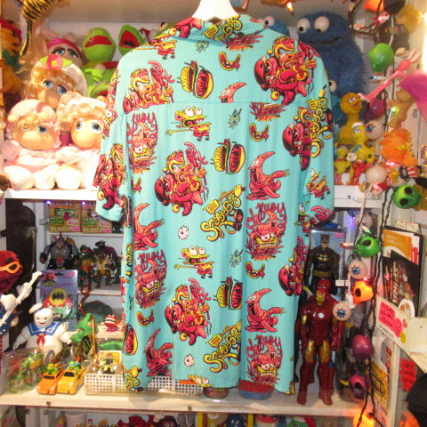 SPONGE BOB★Sponge Bob★Patrick★Shirt★Size L★Open collar shirt★Aloha shirt★Monster Bob★Figure★Doll★Plush toy★ 