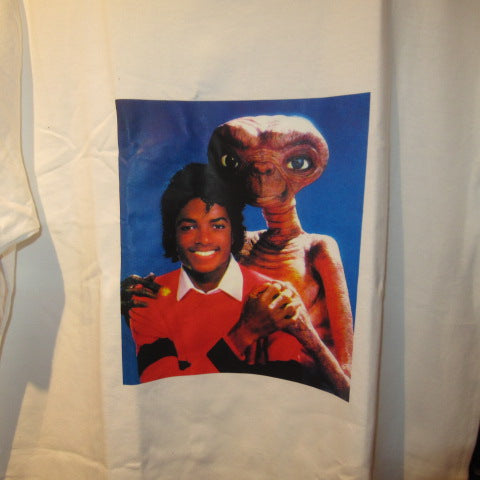 ET×Michael Jackson★ET★Michael Jackson★T-shirt★Doll★Figure★Plush toy★White★L size★ 