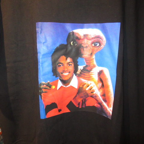 ET×Michael Jackson★ET★Michael Jackson★T-shirt★Doll★Figure★Plush toy★Black★Size L★ 