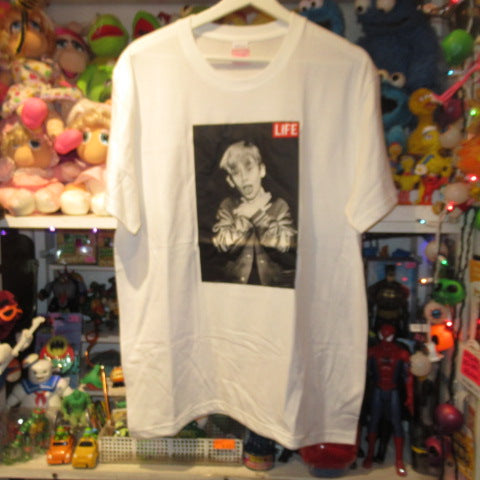 Macaulay Culkin★Macaulay Culkin★T-shirt★LIFE★Life Magazine★White★L size★Figure★Doll★Plush toy★Home alone★ 