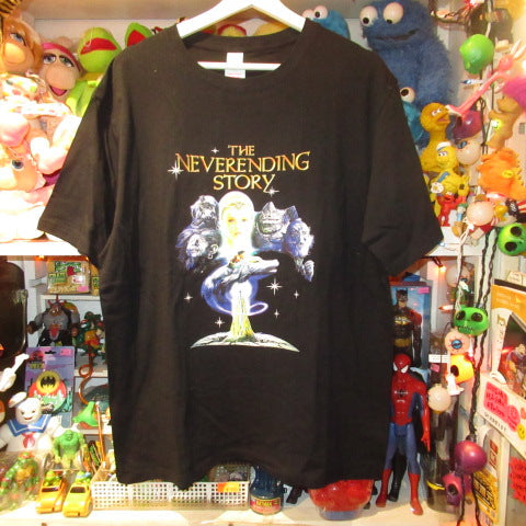 THE NEVERENDING STORY★Neverending Story★T-shirt★Falcon★Black★XL size★Figure★Doll★Plush toy★ 