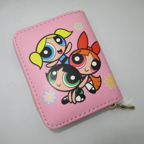 The Powerpuff Girls★パワーパフガールズ★お財布★Wallet★コインケース★ブロッサム★バブルス★バターカップ★フィギュア★人形★ぬいぐるみ★ピンク★