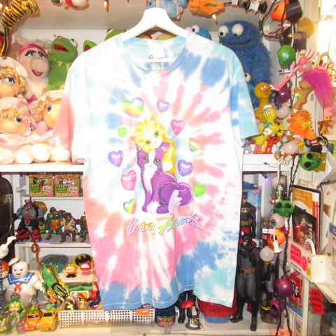 LISA FRANK★リサフランク★Tシャツ★タイダイ★ネコ★キティ★Lサイズ★新品★フィギュア★人形★ぬいぐるみ★