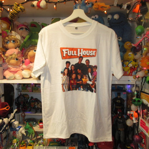 80's foreign drama★FULL HOUSE★Full House★T-shirt★Size L★Mary-Kate Olsen★Olsen sisters★Michelle★★Figure★Doll★Plush toy★ 