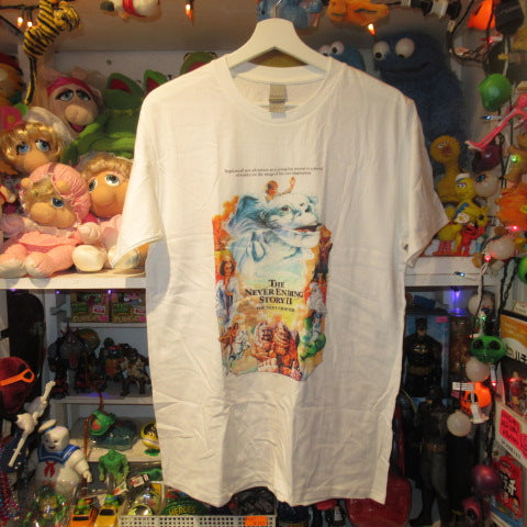 The Never Ending Story Ⅱ★ネバーエンディングストーリー★ファルコン★フィギュア★人形★ぬいぐるみ★Tシャツ★Lサイズ★ホワイト★