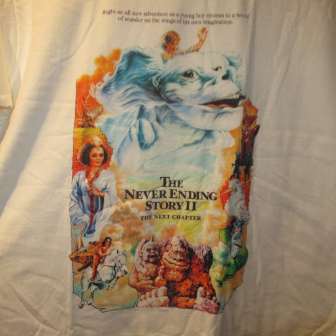 The Never Ending Story Ⅱ★ネバーエンディングストーリー★ファルコン★フィギュア★人形★ぬいぐるみ★Tシャツ★Lサイズ★ホワイト★