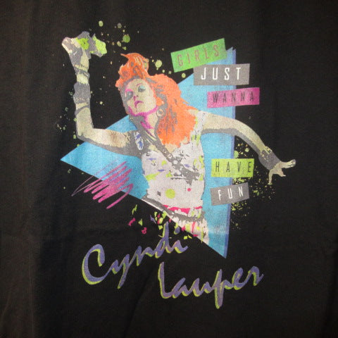 Cyndi Lauper★シンディーローパー★GIRLS JUST WANNA HAVE FUN★フィギュア★人形★ぬいぐるみ★Tシャツ★Lサイズ★