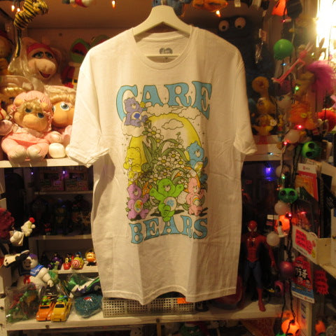 Care Bears★Care Bear★T-shirt★Cheer Bear★Good Luck Bear★Men's★L size★White★Doll★Figure★Plush toy★ 