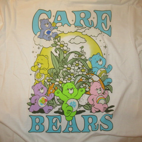 Care Bears★Care Bear★T-shirt★Cheer Bear★Good Luck Bear★Men's★L size★White★Doll★Figure★Plush toy★ 