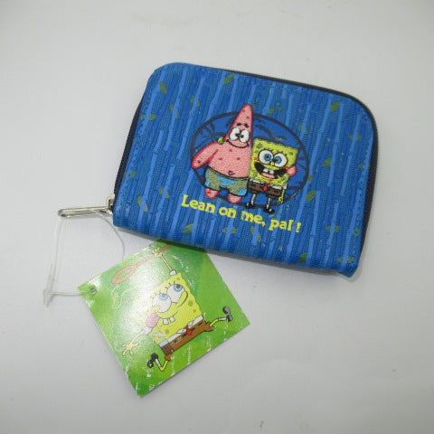 2003★SPONGEBOB★SpongeBob★Wallet★Purse★Doll★Figure★Plush★Deadstock★Blue x Blue★ 