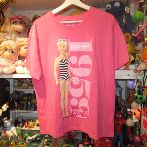 Barbie★Barbie★T-shirt★Original Barbie★Swimsuit★Pink★Youth size★Junior size★M size★Figure★Doll★Plush toy★ 