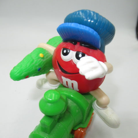 M&amp;M's★Christmas★train★moving car★tree★red★advertising★corporate product★chocolate★figure★doll★plush toy★size approx. 9cm★ 