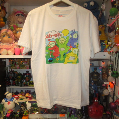 Teletubbies★テレタビーズ★Tinky Winky★Tshirt★Tee★Tシャツ★Tinky Winky★ティンキー・ウィンキー★purple★パープル★Dipsy★ディプシー★green★グリーン★Laa-Laa★ラーラ★yellow★イエロー★Po★ポー★red★レッド★人形★ぬいぐるみ★フィギュア★sizeL★