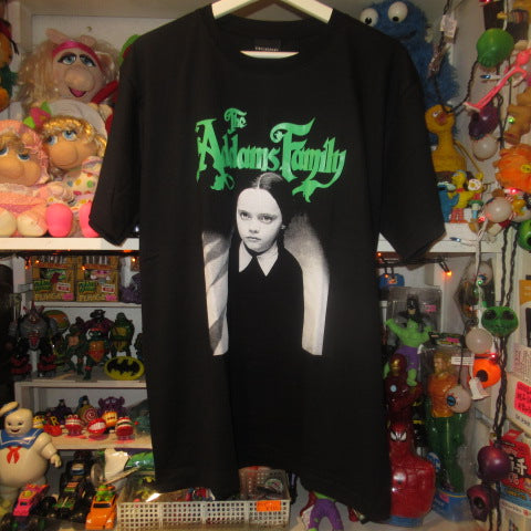 The ADDAMS FAMILY★アダムスファミリー★Ｔシャツ★Wednesday★ウエンズデー★Lサイズ★新品★フィギュア★人形★ぬいぐるみ★フィギュア★