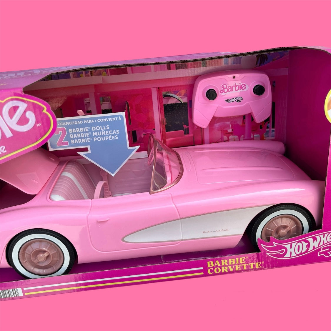 Barbie the Movie×HOTWHEELS★バービー★映画★ホットウィール★Corvette★コルベット★ラジコン★人形★フィギュア★ぬいぐるみ★車★