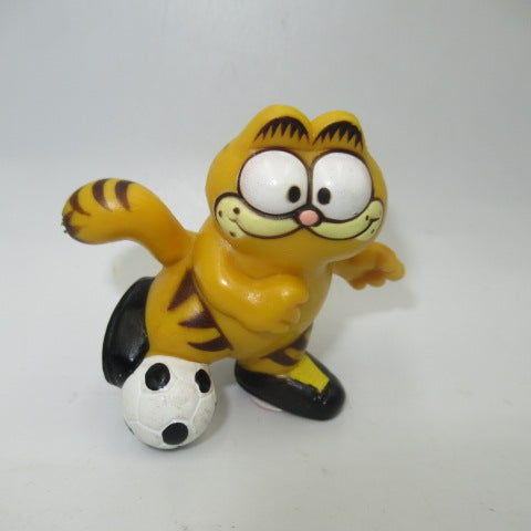 80's★GARFIELD★ガーフィールド★PVC★フィギュア★人形★ぬいぐるみ★ビンテージ★サッカー★