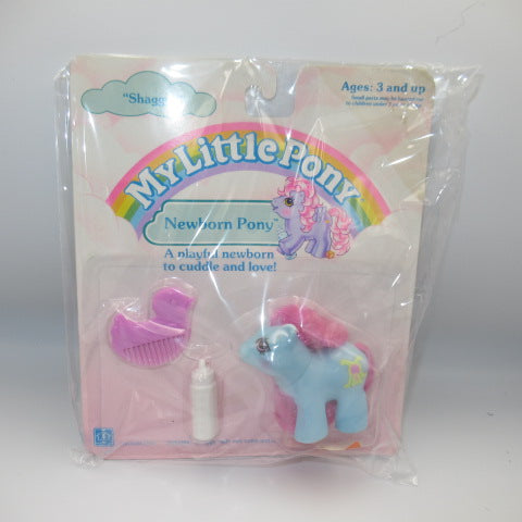 Rare! Vintage★80's★My Little Pony★My Little Pony★Baby Pony★Newborn Pony★Shaggy★Newborn★Blister Pack★Deadstock★DEADSTOCK★Figure★Doll★Plushie★HASBRO★ 