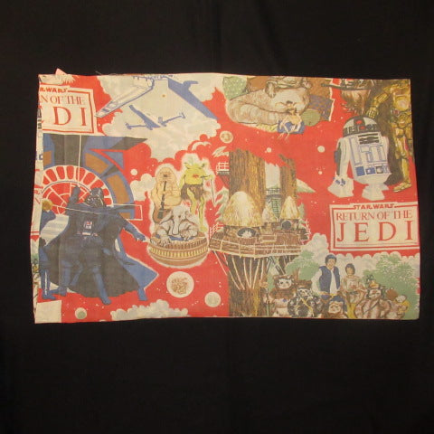 vintage★ビンテージ★STAR WARS★スターウォーズ★ピローケース★PILLOW CASE★枕カバー★シーツ★USED★C3PO★R2D2★EWORK★RETURN OF THE JEDI★フィギュア★人形★ぬいぐるみ★