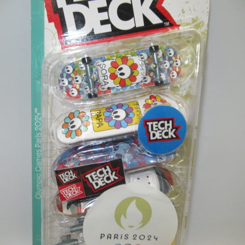 TECH DECK★PRIS OLYMPICS★Paris Olympics exclusive★Finger skate★Skateboard★Deck★Figure★Doll★Plush toy★Set of 4★ 