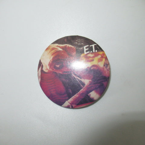 1982★80's★vintage★ET★movie ET★ET★movie ET★alien★can badge★badge★diameter approx. 5.5cm★dog★doll★stuffed toy★figure★ 