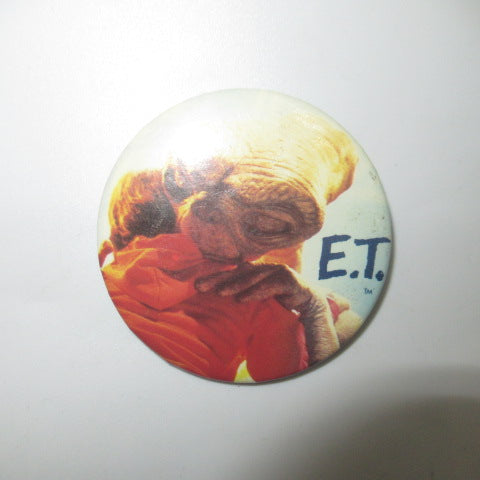 1982★80's★vintage★ET★movie ET★ET★movie ET★alien★alien★tin badge★badge★diameter approx. 5.5cm★ET★Elliot★doll★stuffed toy★figure★ 