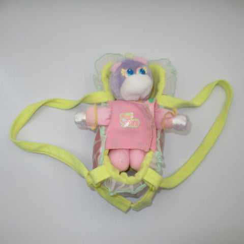 1988★80's★vintage★Mattel★Turtle Tots★Tootles★fancy★turtle★purple★pink★doll★stuffed animal★figure★ 