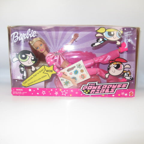 Super rare!! ★2000★vintage★Barbie★THE POWER PUFF GiRLS★Powerpuff Girls★Powerpuff★pink★Blossom★Bubbles★Buttercup★figure★doll★stuffed toy★ 