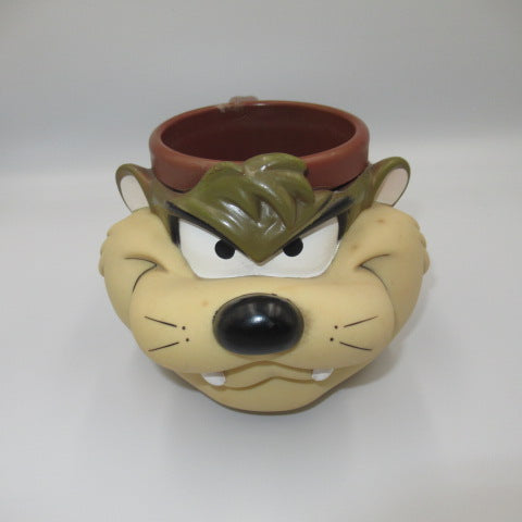 90’s★LooneyTunes★ビンテージ★ルーニーテューンズ★ルーニーチューンズ★３Dマグカップ★プラスチックカップ★TAZ ★Tasmanian Devil★タズ★タズマニアンデビル★フィギュア★人形★ぬいぐるみ★