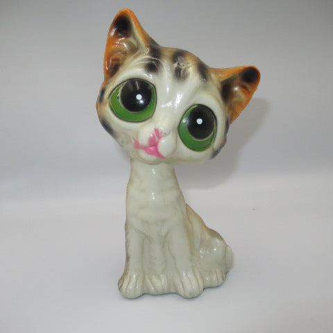 Vintage★Big Eyes★Sad Eyes★Big Eyes★Sad Eyes★GIG★Kitty★Cat★Blythe★Suzy Sad Eyes★70's★Figure★Doll★Plushie★ 