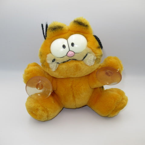 1981★80's★GARFIELD★Garfield★with suction cup★doll★figure★stuffed toy★vintage★ 