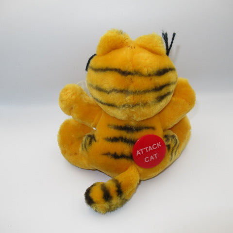 1981★80's★GARFIELD★Garfield★with suction cup★doll★figure★stuffed toy★vintage★ 