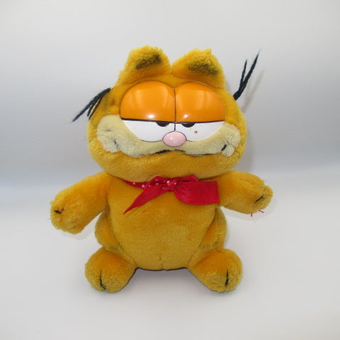 1981年★80's★GARFIELD★ガーフィールド★リボン★人形★フィギュア★ぬいぐるみ★ビンテージ★